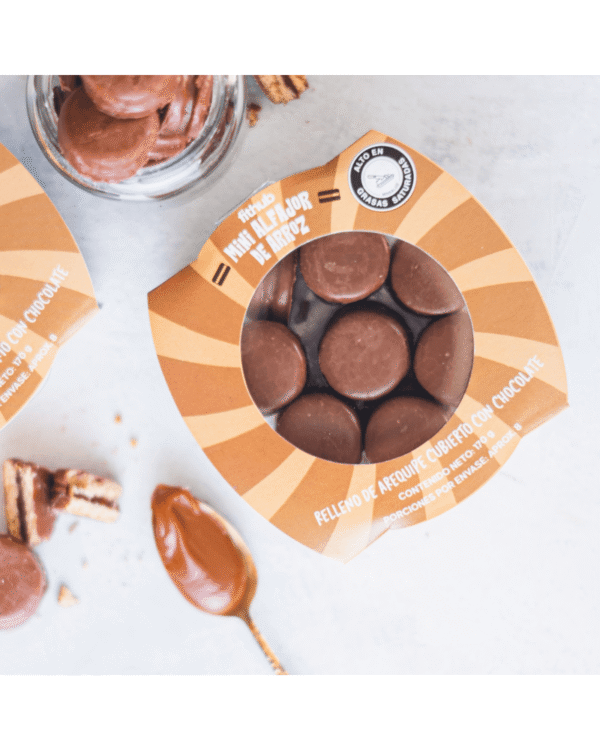 Alfajor Fithub Mini De Arroz Chocolate 170 G