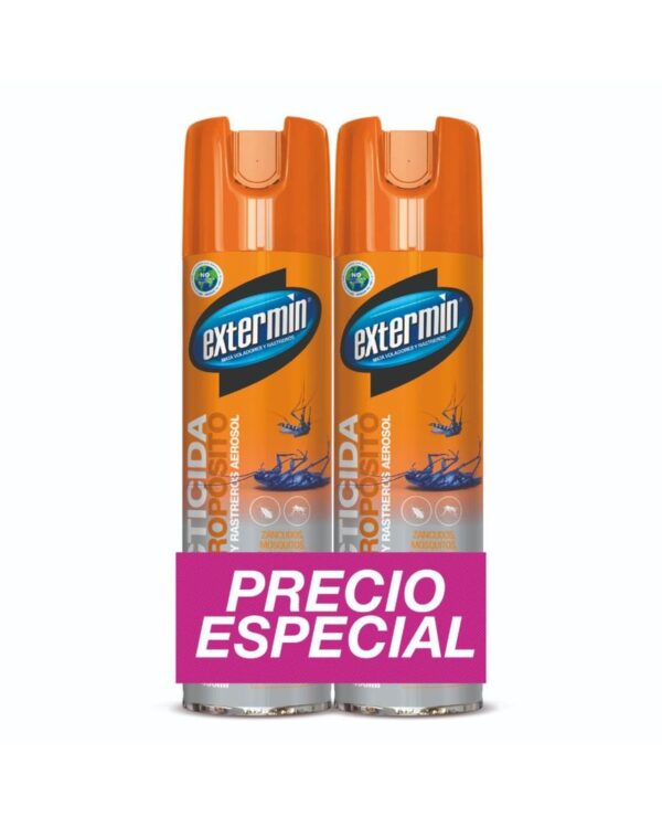 Insecticidas Extermin Multiproposito 400ml X2 P/