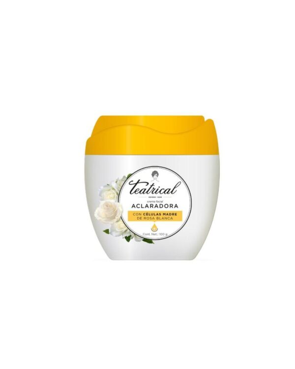 Crema Facial Teatrical Aclaradora 100 G