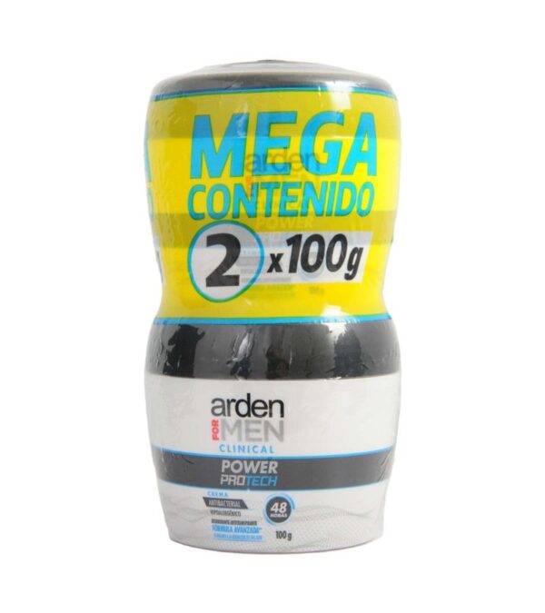 Desodorante Arden For Men Crema Clinical 100 G X2 Unds