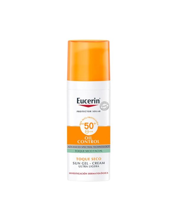 Protector Solar Facial Toque Seco Eucerin Sun Oil Control Fps 50+ 50 Ml