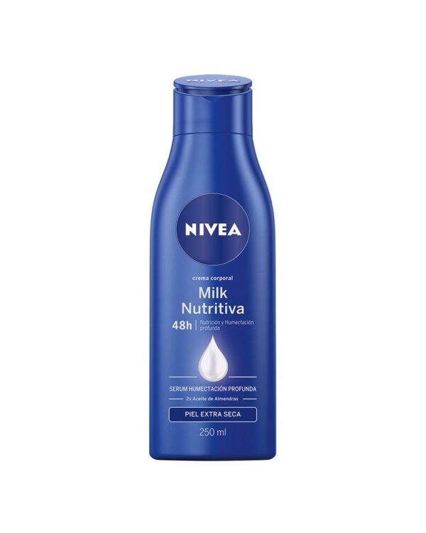 Crema Corporal Humectante Nivea Body Milk Nutritiva 250 Ml