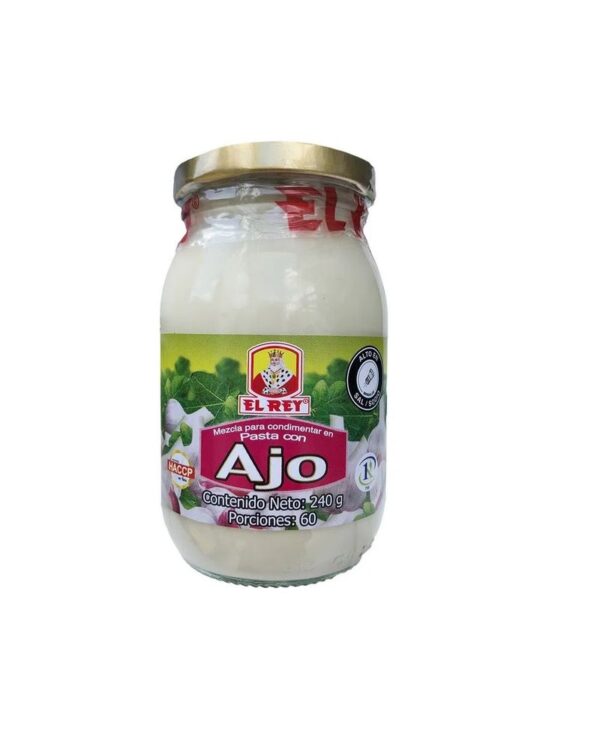 Pasta El Rey De Ajo 240 G