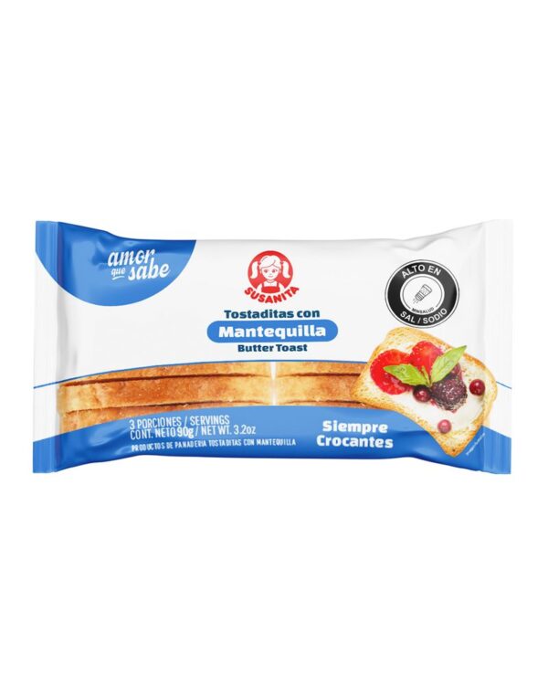 Tostada Susanita Mantequilla 90 G