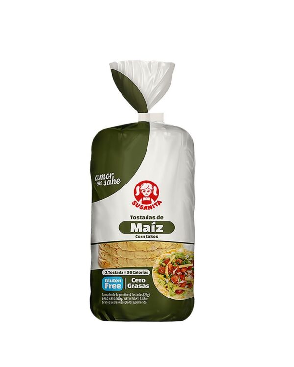 Tostada Susanita De Maíz 100 G