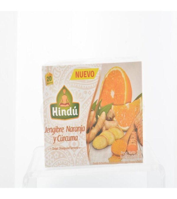 Aromática Hindú Jengibre Naranja Cúrcuma 30 G