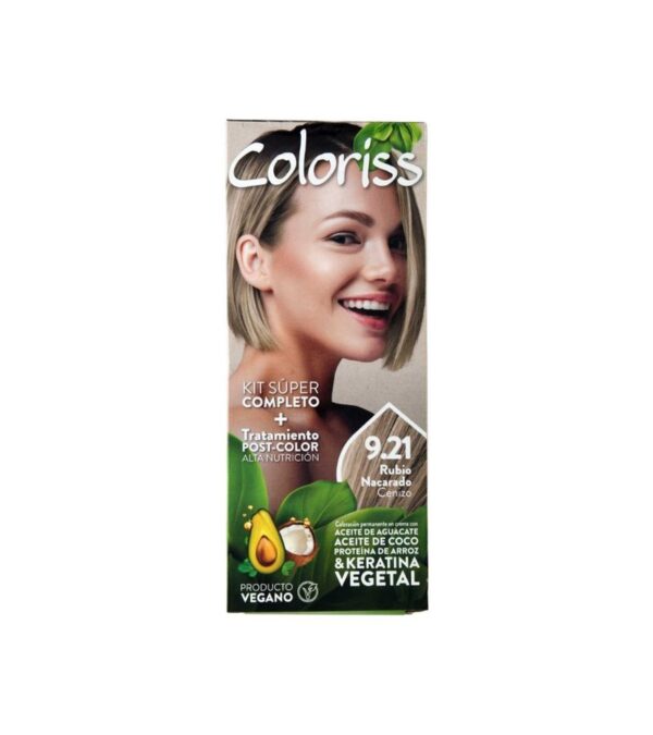 Tinte Coloris Kit 9.21 Rubio Nacar Ce