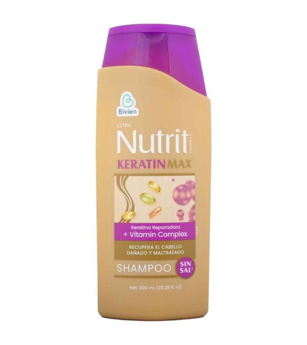 Shampoo Nutrit Keratin Max 600 Ml