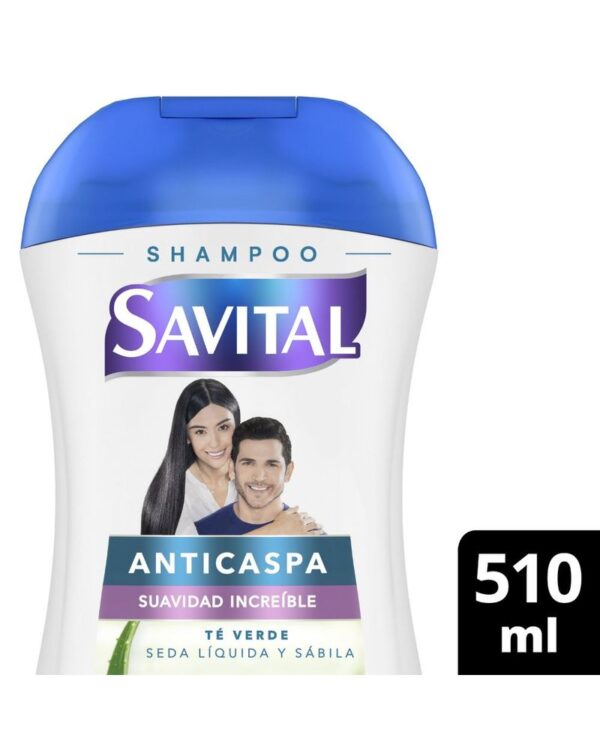Shampoo Anticaspa Te Y Seda 510 Ml  Savital