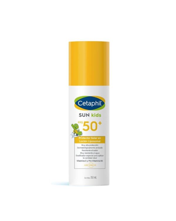 Protector Solar Sun Kids FPS50+ Cetaphil X150ml