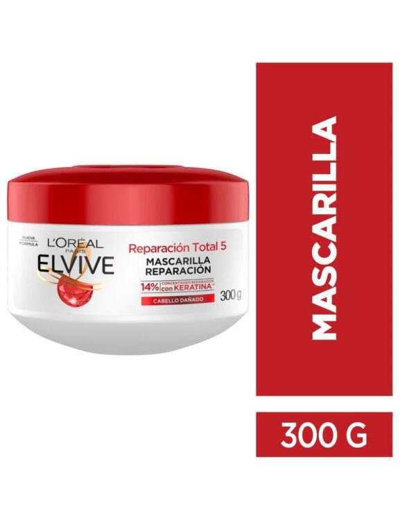Mascarilla Tratamiento Elvive Reparador Reparación Total 5 300 G
