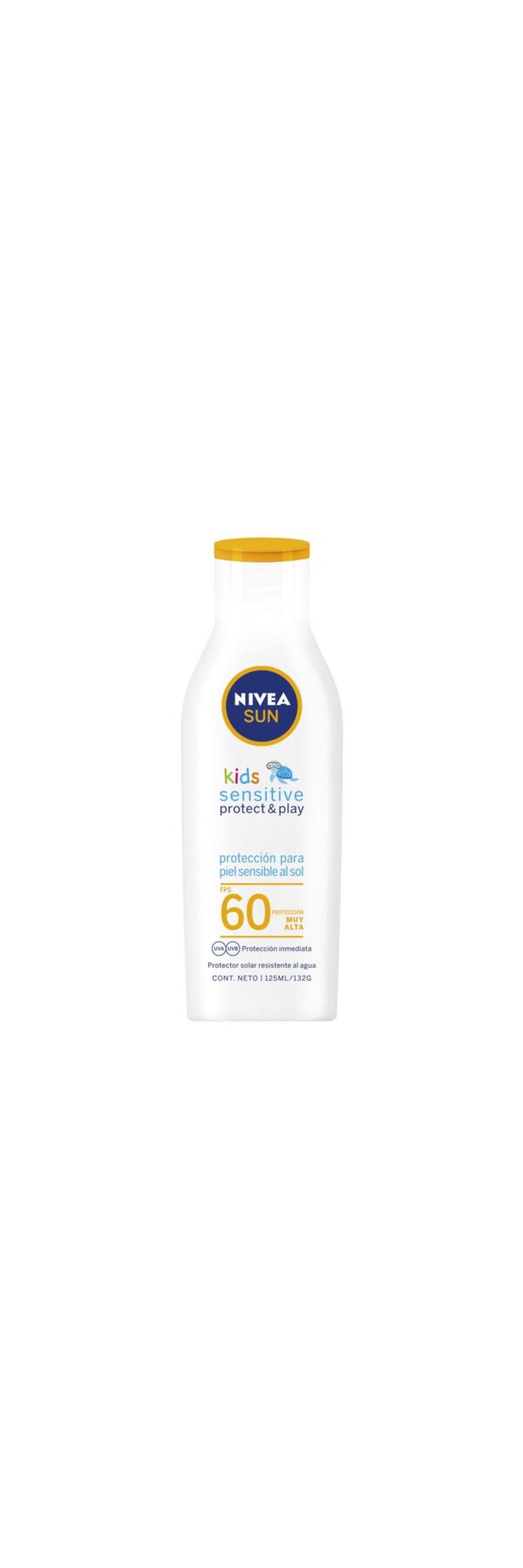 Protector Solar Nivea Corporal Sun Kids Protect & Sensitive En Spray Fps 60+ 125 Ml