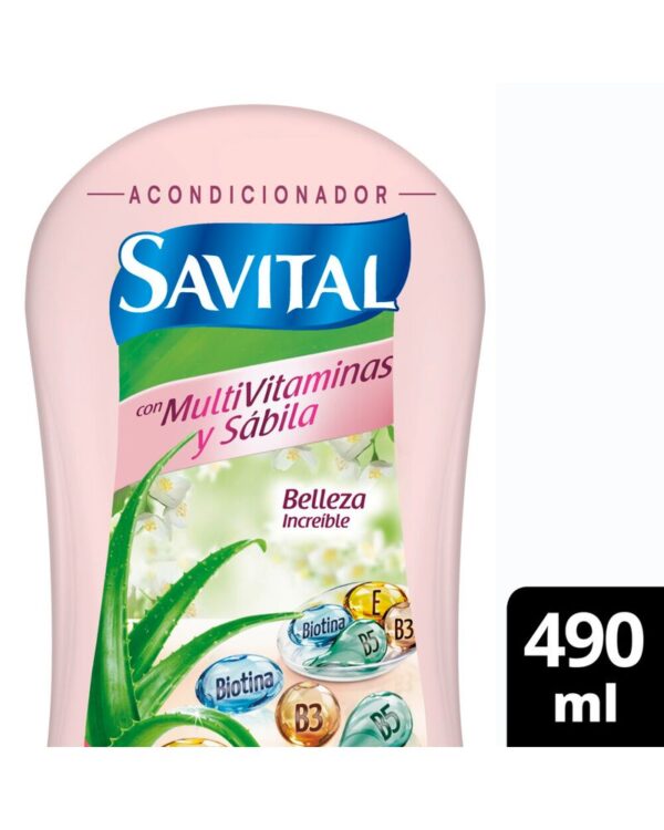 Acondicionador Savital Multivitaminas 490 Ml