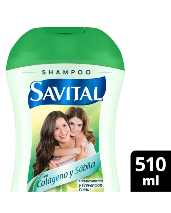 Shampoo Savital Colágeno 510 Ml