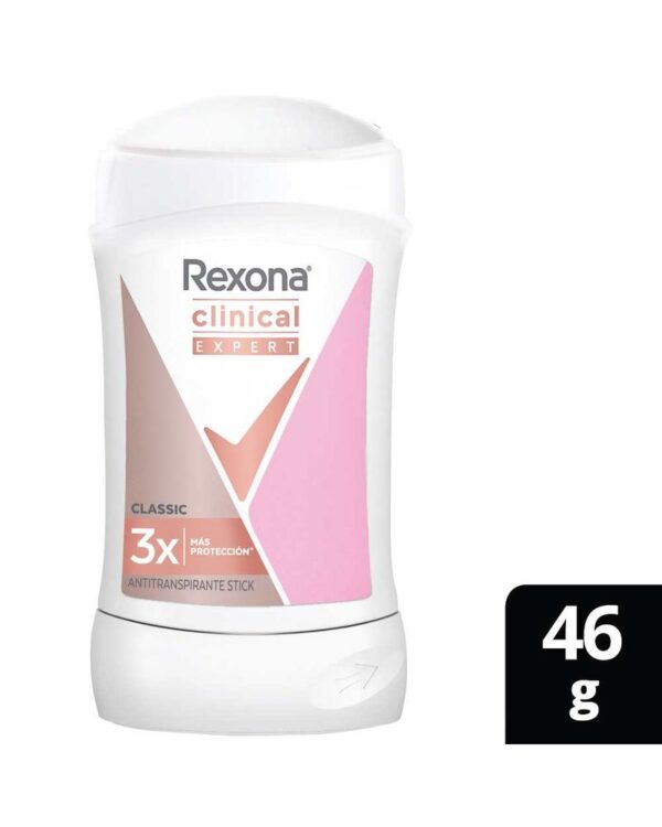 Desodorante Rexona Barra Clinical Expert Classic 46 G