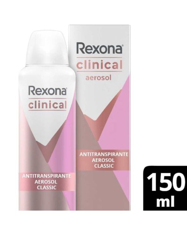 Desodorante Rexona Aerosol Women Clinical Expert 150 Ml