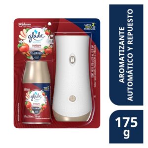 Ambientador Automatico Aerosol Manzana Y Canela Und Electrica 175g  Glade
