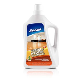 Brillador Protector Pisos De Madera Laminados Bambu 1000ml  Binner