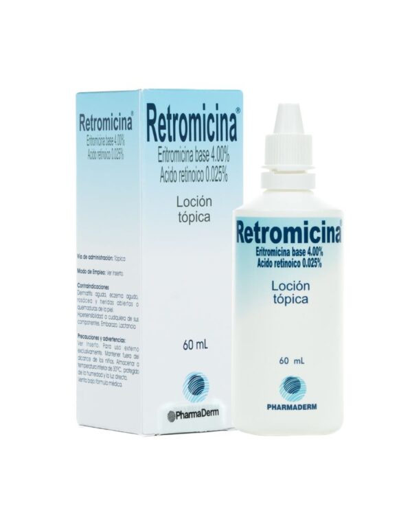 RETROMICINA LOCION X 60 MILILITRO