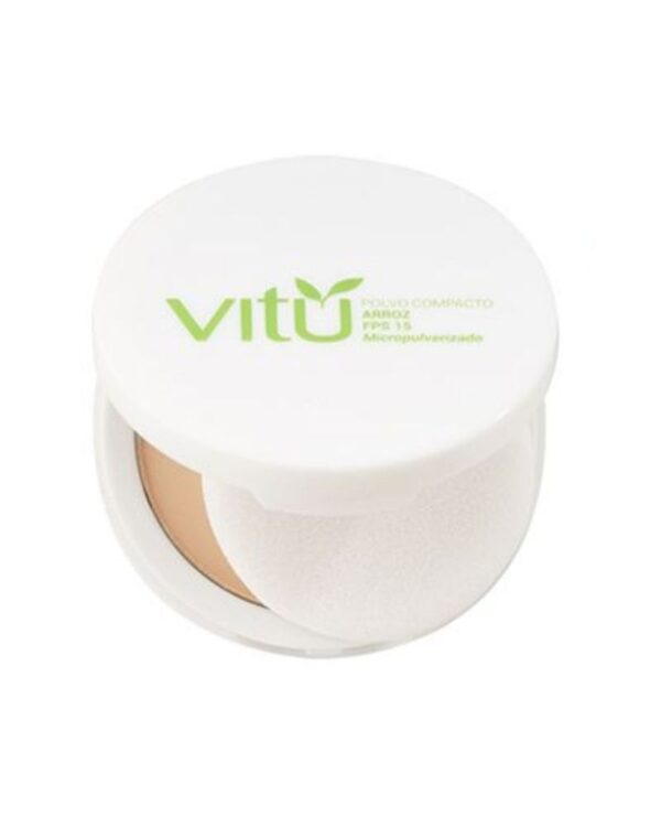 Polvo Vitú Con Extracto De Arroz Tono 2 Avellana