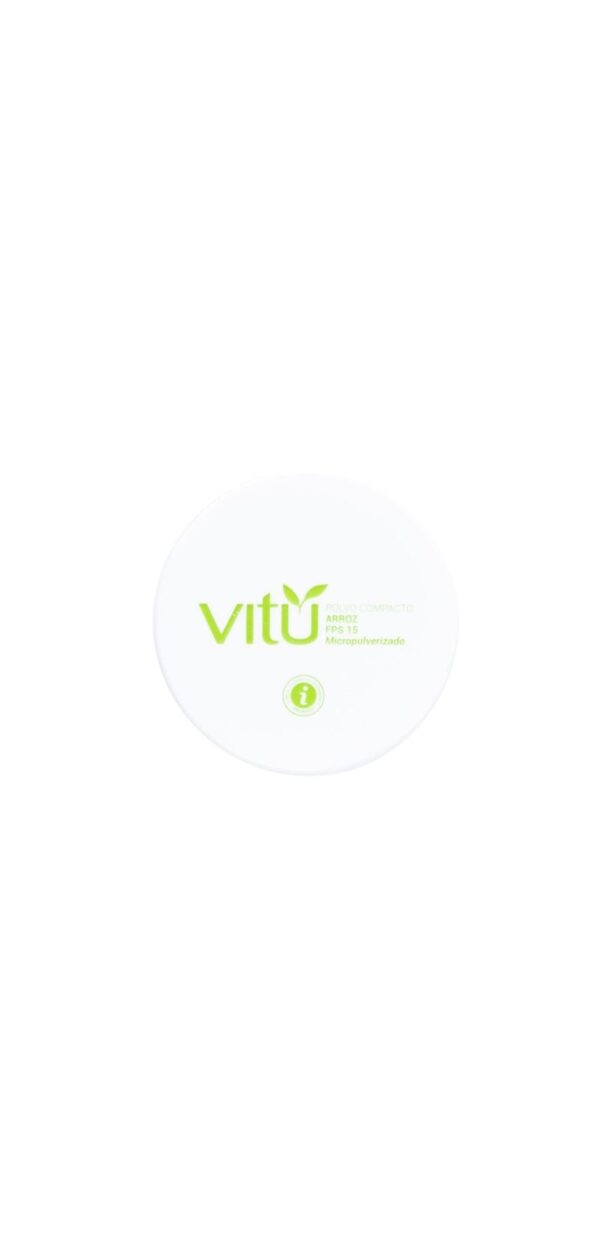 Polvo Vitú Compacto Micropulverizado Arroz Y Fps 15