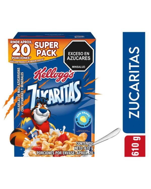 Cereal Kellogg's Zucaritas 610 G X20 Unds