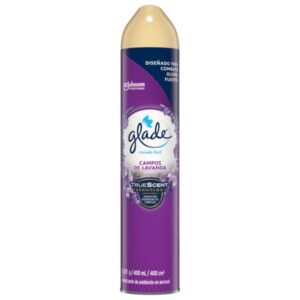 Ambientador Aerosol Campos De Lavanda 400ml Glade