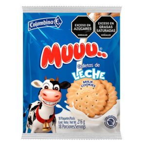 Leche Galleta 216 G  Colombina
