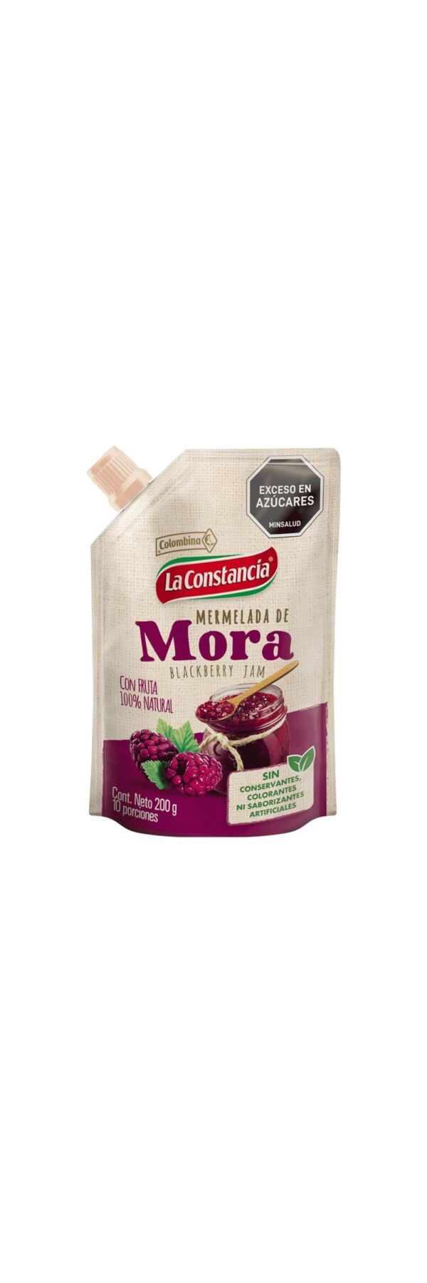 Mermelada La Constancia Mora 200 G