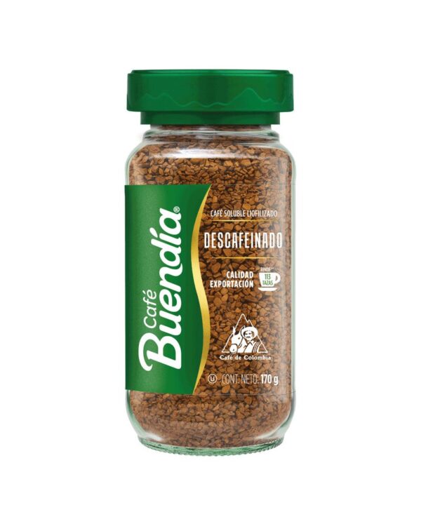 Café Buendía Instantáneo Liofilizado Descafeinado 170 G