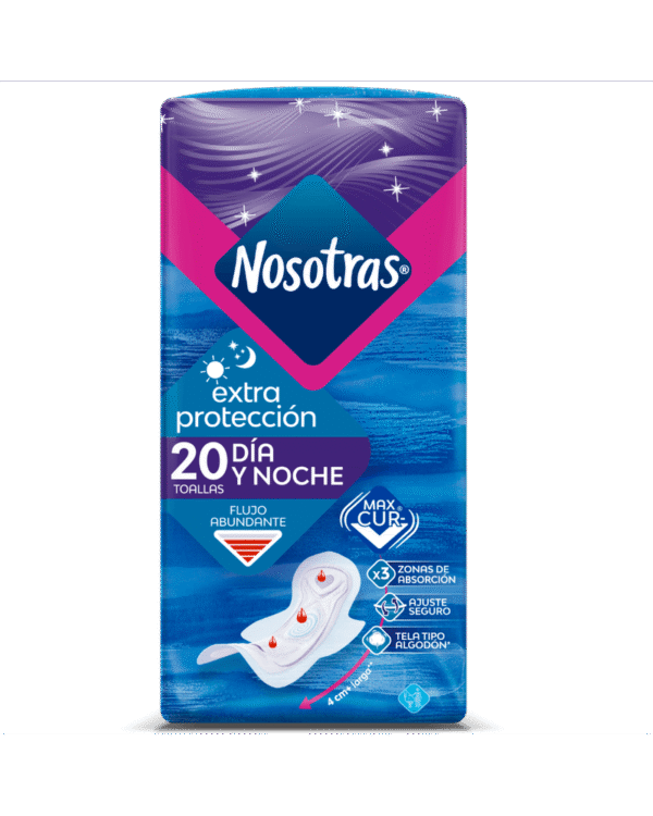 Toalla Higienica Extra Proteccion X20 Unds  Nosotras