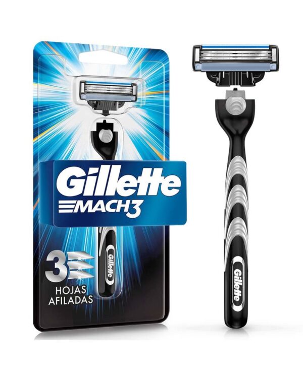 Cuchilla De Afeitar Gillette Mach 3 Hombre X1 Und