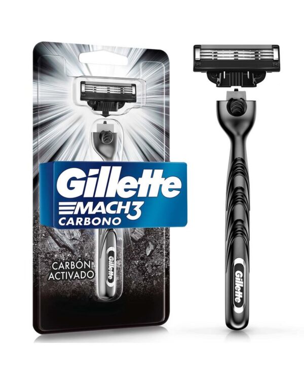 Cuchilla De Afeitar Gillette Mach 3 Carbono X1 Und