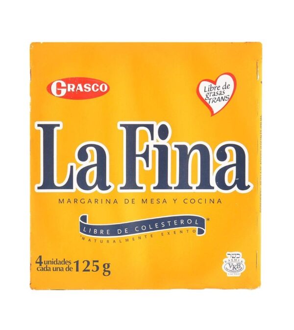 Margarina La Fina Barra 500 G