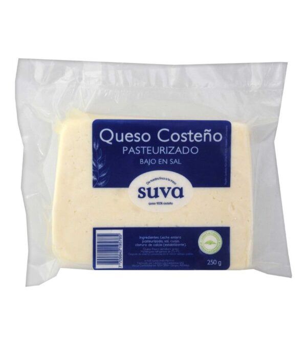 Queso Suva Costeño Pasteurizado 250 G