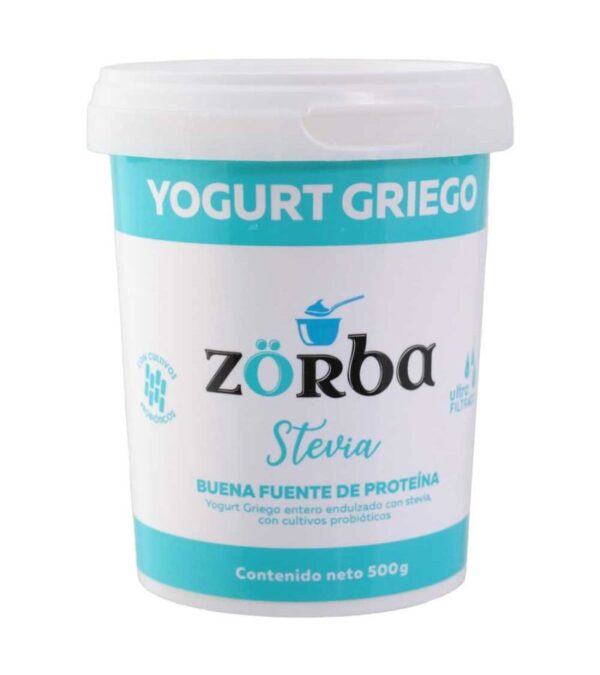 Yogurt Zorba Griego Stevia 500G