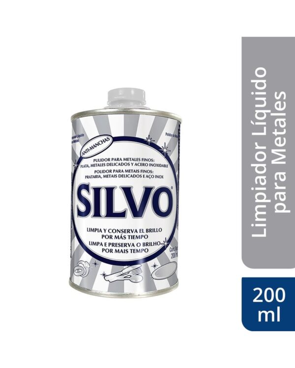 Limpia Metal 200ml  Silvo