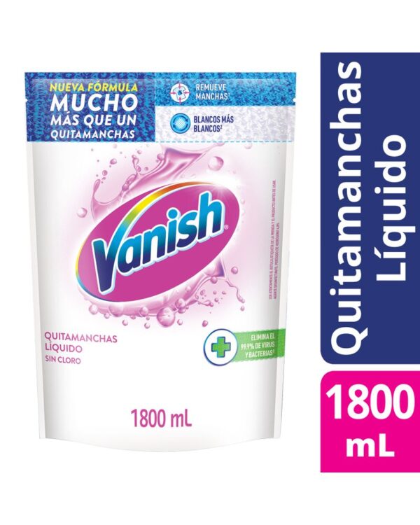 Quita Manchas Vanish Líquido Blanco 1800 Ml