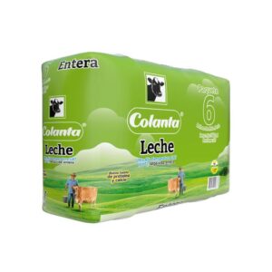 Leche Entera 900 Ml X6 Unds Colanta  Uht