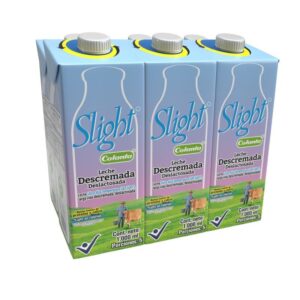 Leche Descremada Y Deslactosada Slight 6000 Ml  Colanta