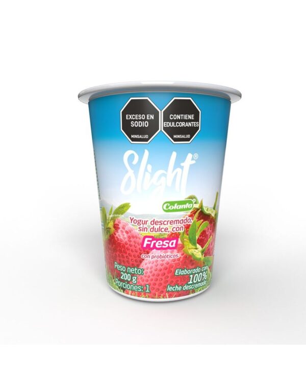 Yogurt Colanta Sligth Fresa 200 G