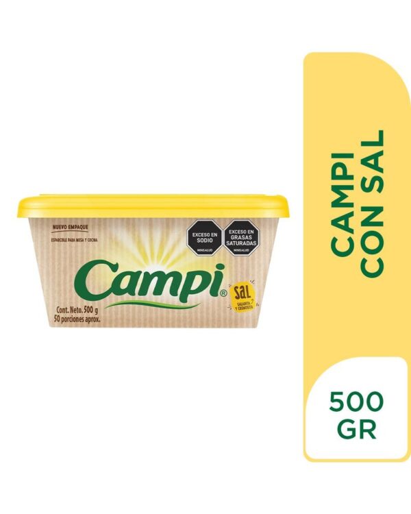 Margarina Campi Con Sal 500 G