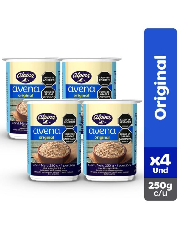 Avena Alpina Original 250 G X4 Unds