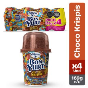 Bon Yurt Choco Krispi 169 G X4 Unds  