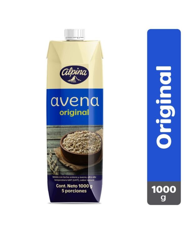 Bebida Alpina Avena Original Natural 1000G