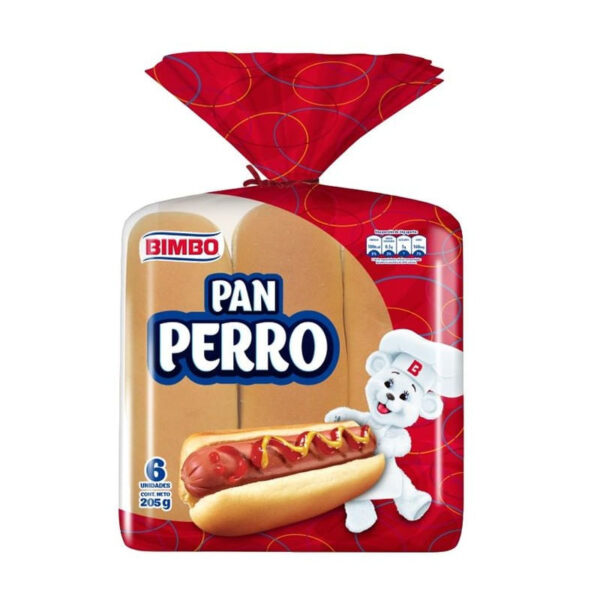 Pan Bimbo Perro Media Noches 205 G X6 Unds