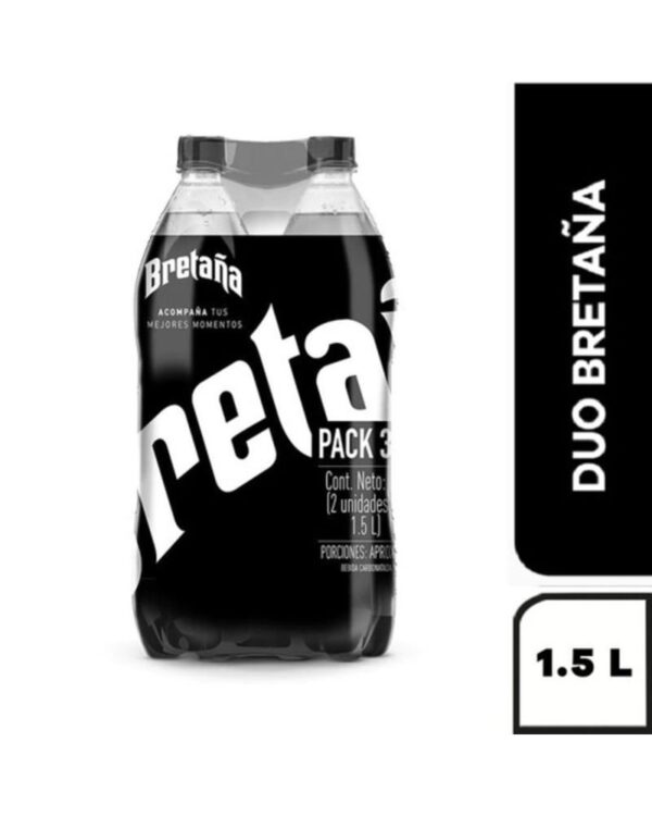 Soda Bretaña 1,5 Lt X2 Unds