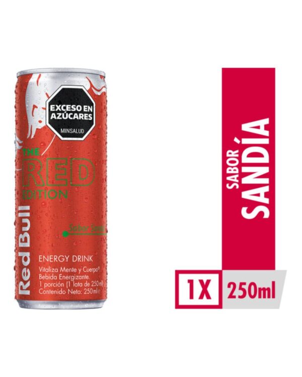 Bebida Energizante Red Bull Red Edition 250 Ml