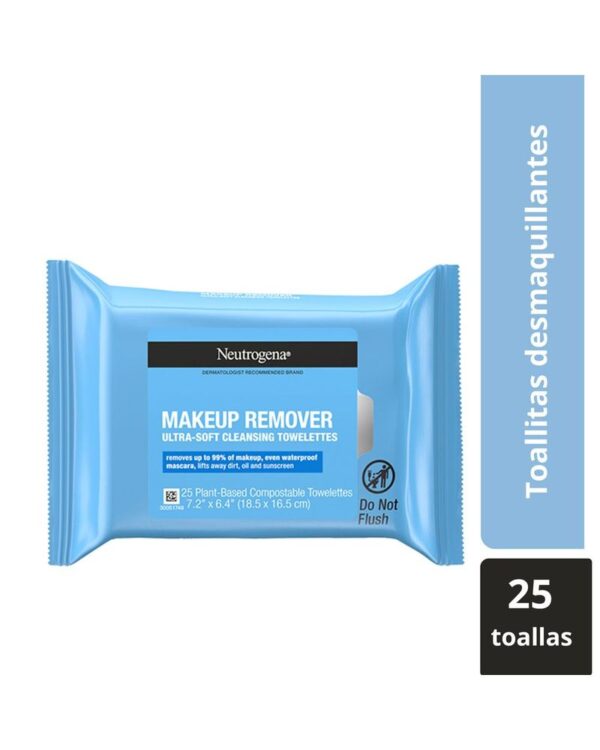 Toallitas Desmaquillantes Neutrogena X25 Und