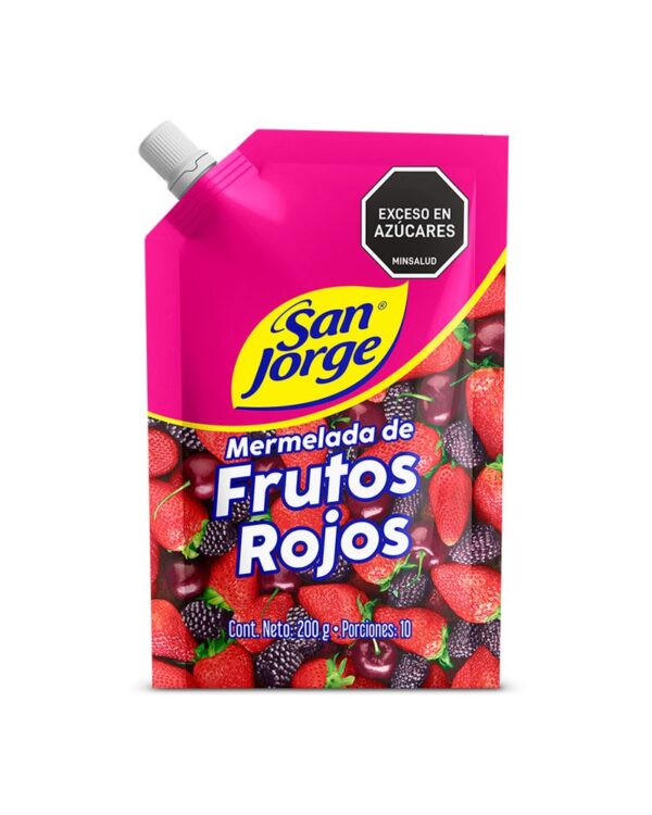 Mermelada San Jorge Frutos Rojos Doypack X 200gr